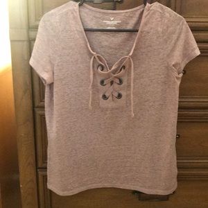 AEO Tie Up T-shirt